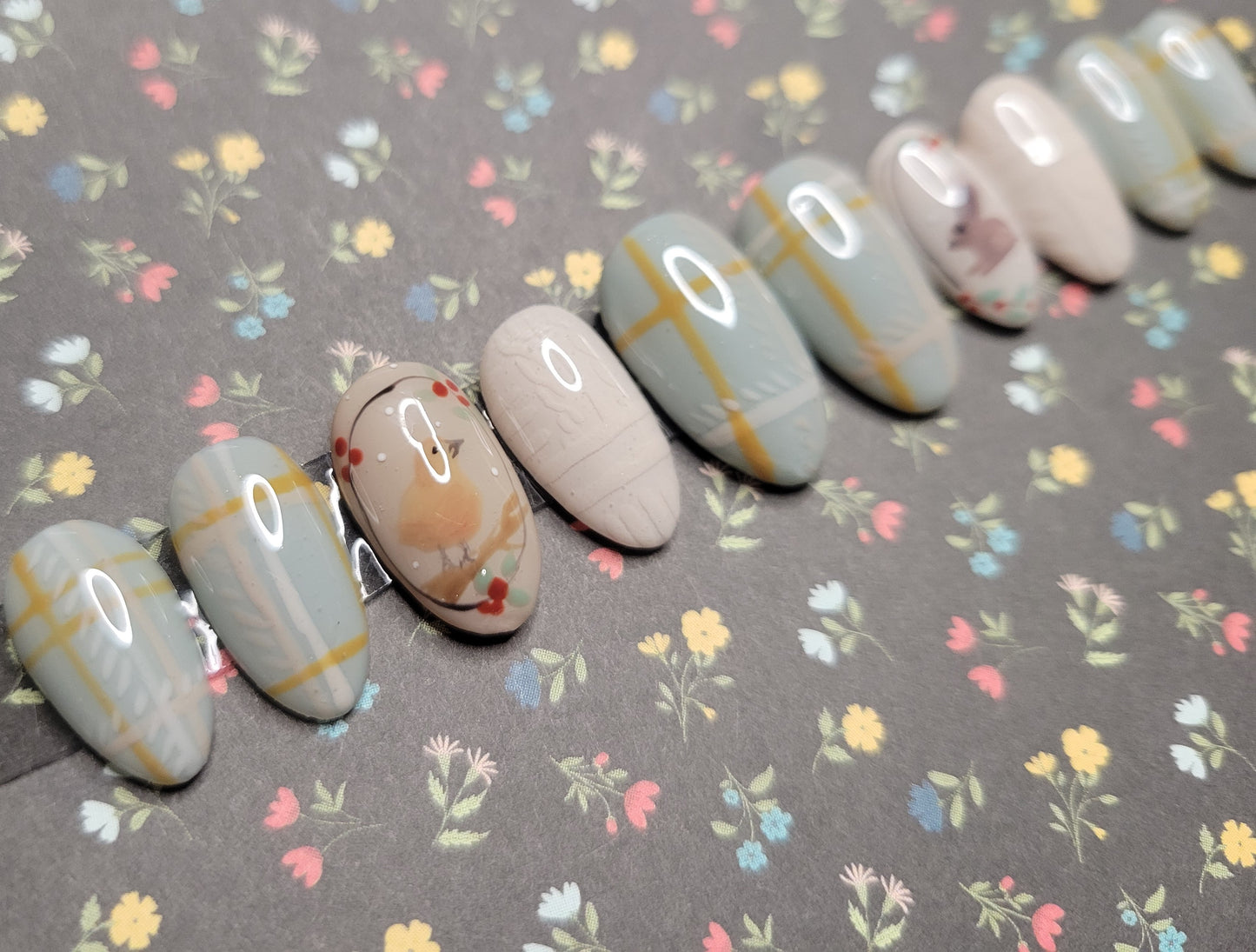 Forest Friends in Plaid