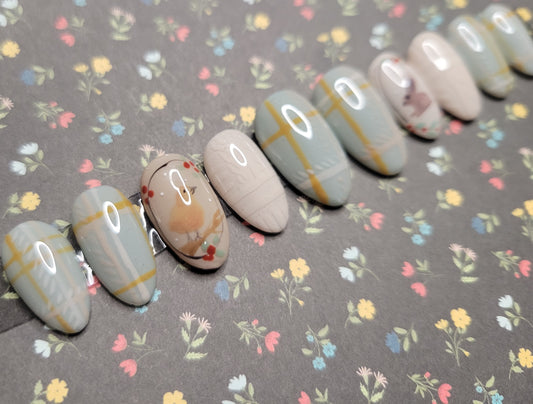 Forest Friends in Plaid