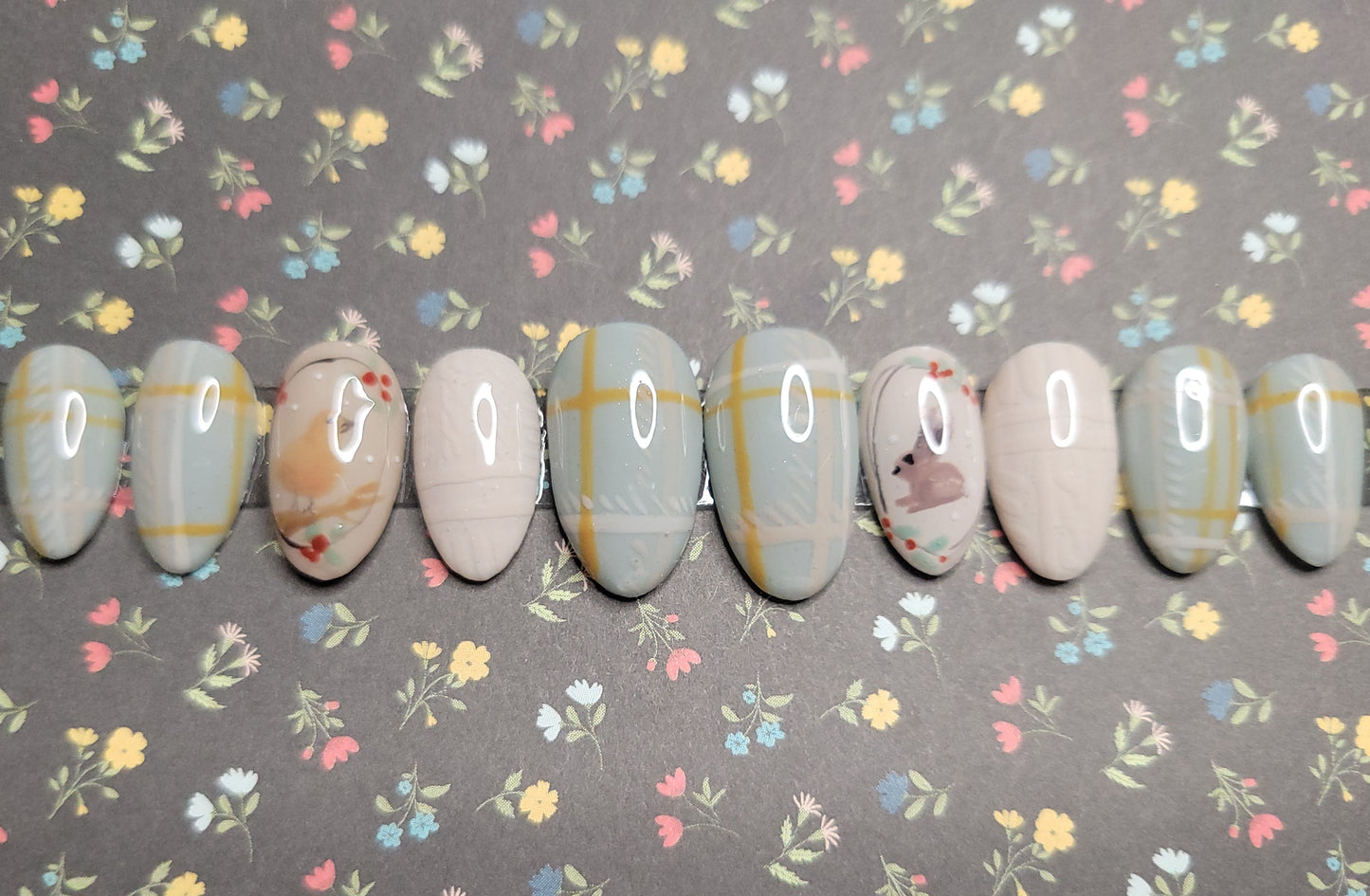 Forest Friends in Plaid